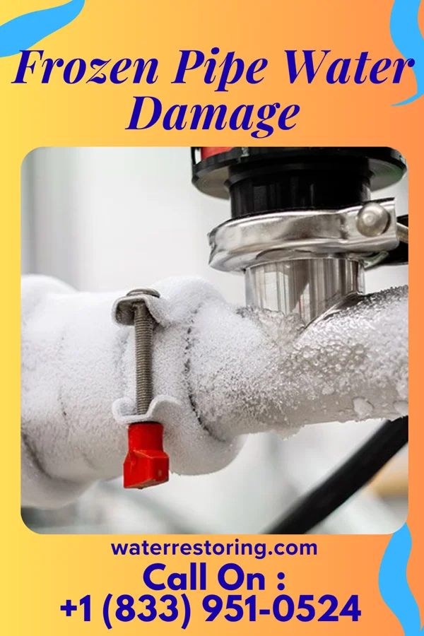 Frozen Pipe Water Damage in Brookhaven, WV